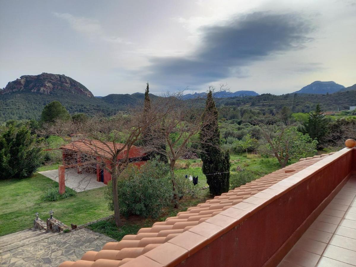 L'Albaida, Tranquility, Views Of Sea And Mountains Lägenhet Vilanova de Escornalbou Exteriör bild